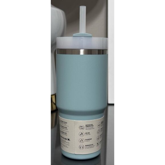 Stanley Quencher H2.0 FlowState 14oz Tumbler, SEAFOAM - Picture 3 of 5